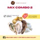 Mix Combo 2 (Frozen Oyster/Boiled Hotate/Squid Flower)