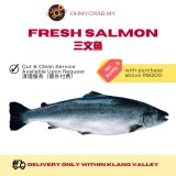 Fresh Whole Salmon 4-4.5kg/fish ( Sashimi Grade )